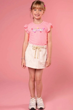 Blusa MC e Short Saia - comprar online
