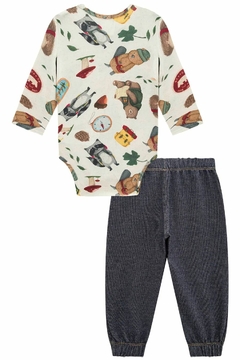 Body ML e Calça Jogger - comprar online