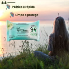 Lenço Repelente Feel Clean 16un. - loja online