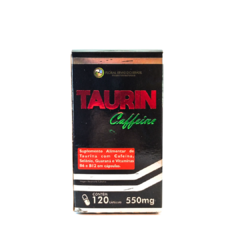 TAURINE CAFEINE120 CAPS 550 MG