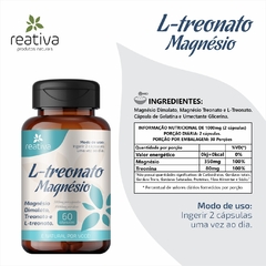 L-TREONATO MAGNÉSIO 60 CAPS - SupremaVit
