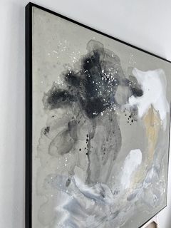 lago | 100x 100 cm | enmarcado - canvaz