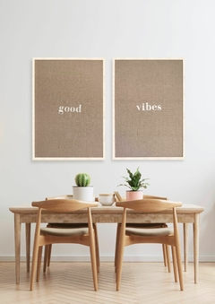 duo good vibes | 100 x 70 cm