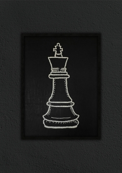 rey black | 100 x 70 cm ENTREGA EN 20/30 DIAS