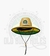CHAPÉU DE PALHA BRASIL OLD BULL RULES. - comprar online