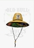 CHAPÉU DE PALHA BRASIL/EUA OLD BULL RULES. - comprar online