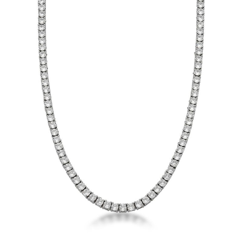 CHOKER RIVIERA 40 CM FECHO JOIA BANHO RÓDIO