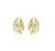 BRINCO ARGOLINHA DETALHES BANHO OURO 18K