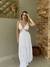 Vestido Mariana longo branco - JU BASRAVI BRAND