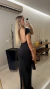 Vestido longo costas nua - JU BASRAVI BRAND