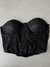Corset brilho Anna preto - comprar online