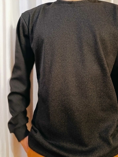 SWEATER WAFLE BLACK