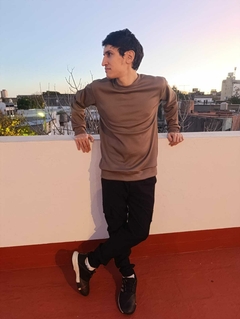 SWEATER WAFLE MOCCA - comprar online