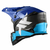 Capacete Mattos Racing Icon Azul - comprar online