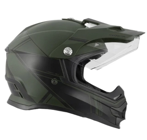 Capacete Mattos Racing com Viseira TTR2 - Preto/Cinza