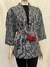 Kimono azul marinho