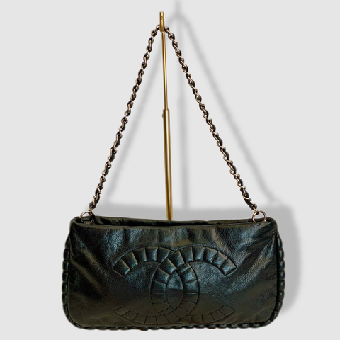 Bolsa Carteira de couro preto