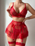 Conjunto luxury red