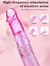 Dildo vibrador rosa - tienda en línea