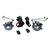 Kit de Farois Auxiliares do Citroen C3 2013 > com DRL Completo com Botão Modelo Original