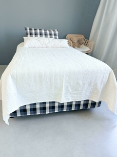 Cubrecama de algodón Blanco OFF WHITE - comprar online