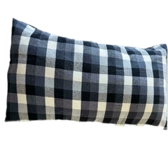 Funda de Almohadón cuadros - Hilo Fino Cortinas