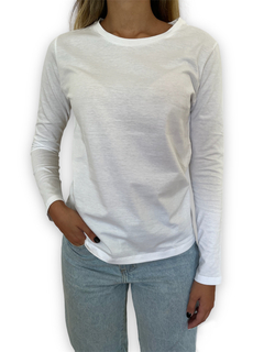 REMERA ALGODÓN MANGA LARGA BIO PIMA - tienda online