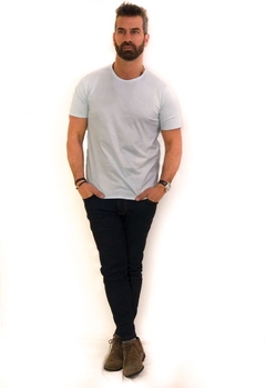 REMERA PIMA CUELLO REDONDO - AB