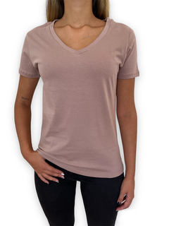 REMERA PIMA SUAVE CUELLO V - comprar online
