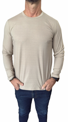 REMERA PIMA PREMIUM MANGA LARGA - AB