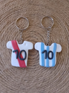 LLAVERO CAMISETA DE FUTBOL