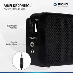Radio Portátil AM/FM Suono a pilas , excelente sonido - comprar online