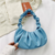 Imagem do Bolsa Feminina Pregueada Mini Minimalista com Alça Superior