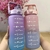 Kit Hidratação Motivacional Squeeze: 3 Garrafas (2L, 900ml, 300ml) Academia e Dia a Dia na internet