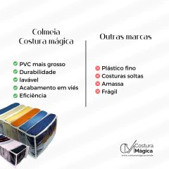 3 Colmeia Para Sutiã, Rasteirinha, Chinelos - 40x30x10 - Organizador de Roupas - loja online