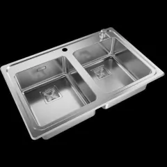 Bacha Doble Quadra Q084 A - tienda online