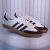 Samba Vegan Off white/ Camurça Marrom - comprar online