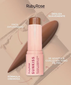 SUNKISS BRINZER CREMOSO STICK RUBY ROSE - tienda online