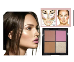 PALETA CONTORNO RUBOR E ILUMINADOR KATALIA - comprar online
