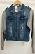Jaqueta Jeans com Mangas em Moletom - DZY