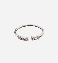 Anillo classic plateado