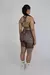 BIKER ANANDA REPTIL CHOCOLATE - comprar online