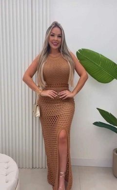 vestido tricot