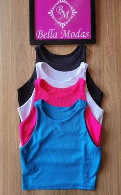 Cropped Canelado - comprar online