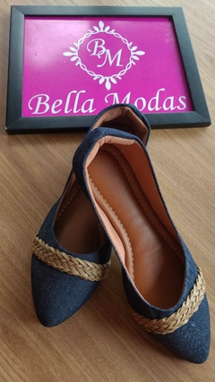 Sapatilha jeans