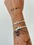 Pulseira de fita com inicial - comprar online