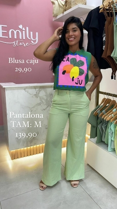 BLUSA CAJU TROPICAL - D'EMILY STORE