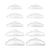 Imagem do 5 par esportivo kit de levantamento silicone almofada lash eye perm almofadas ac