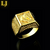 Anel Cavalo Detalhado - Anel de Moeda Antiga Idêntico Ouro 18k (Garantia Eterna - loja online