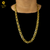 Corrente Imperador 10mm - Cordão de Moeda Antiga (Ouro Nórdico) | Senhor Bel J